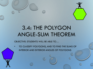 3.4: The Polygon Angle