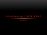 The American War of Independence
