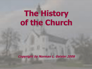 The Nature of the Universal Church: Chapter 2