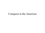 Conquest in the Americas