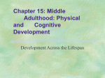Chapter 15: Middle Adulthood