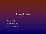 linked-list - cs.rochester.edu