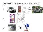 Keyword Dingbats (not elements)