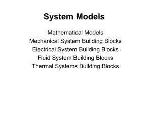 Electrical System Building Blocks
