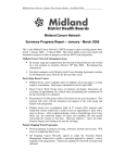 Midland Cancer Network Quarter 3 2007-08