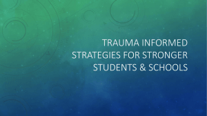Endres: Trauma Informed Strategies