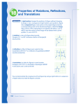 Properties of Rotations, Reflections, and Translations