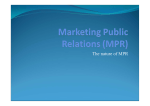 Marketing Public Relations (MPR): what is it?