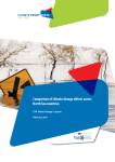 Comparison of climate change efiects across North Sea countries