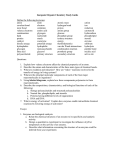 Inorganic/Organic Chemistry Study Guide