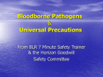 Bloodborne Pathogens - HGI Employee Homepage