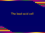 The lead-acid cell