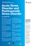 Acute Stress Disorder and Posttraumatic Stress Disorder