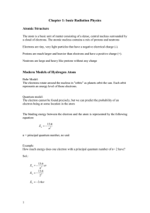 Atomic Structure