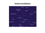 Nearby Constellations