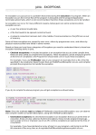 Java - Exceptions