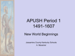 APUSH Period 1 1491-1607 - hicksvillepublicschools.org