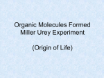 Miller Urey Experiment (Origin of Life)