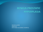 benign prostatic hyperplasia