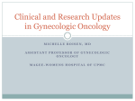 Clinical and Research Updates in Gynecologic Oncology