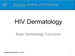 Case Two, Question 1 - American Academy of Dermatology