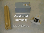 “conducted immunity” mean?