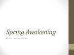 Spring Awakening - University of Warwick
