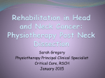Rehabilitation in Head and Neck Cancer