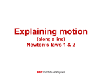 forces and motion