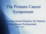 The Prostate Cancer Symposium