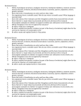 Evolution Review 1. Define: homologous structures, analogous