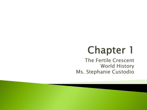 Chapter 2- The Fertile Crescent - Physics