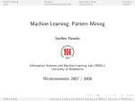 Machine Learning: Pattern Mining