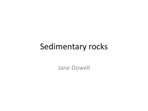 Sedimentary rocks