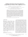 Modeling of Piezoelectric Energy Harvesting from an L