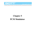 Chapter 5 PCM Modulator