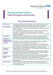 Patient has Diagnosis of Heart Failure