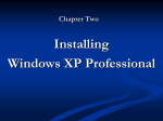 Removing Windows XP Professional
