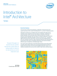 White Paper: Introduction to Intel® Architecture, The Basics