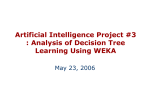 Artificial Intelligence Project #3 : Analysis of Decision Tree Learning