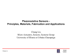 Piezoresistive Sensors - Principles, Materials, Fabrication and