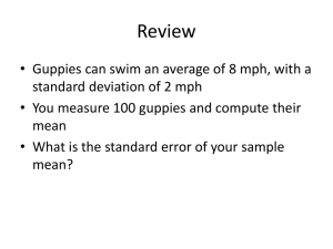 Basic t-test