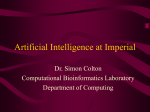 Artificial Intelligence at Imperial