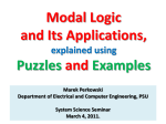 Modal Logic - Web Services Overview