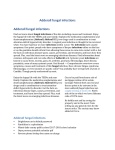 Adderall fungal infections
