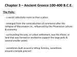 Chapter 3 – Ancient Greece:100