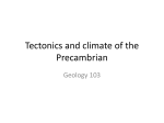 Tectonics of the Precambrian