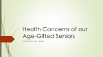 Health Concerns of our Age