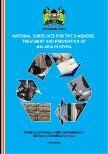 national guidelines for the diagnosis, treatment and prevention of
