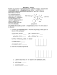 Worksheet – Proteins Proteins are polymers of amino acids, joined